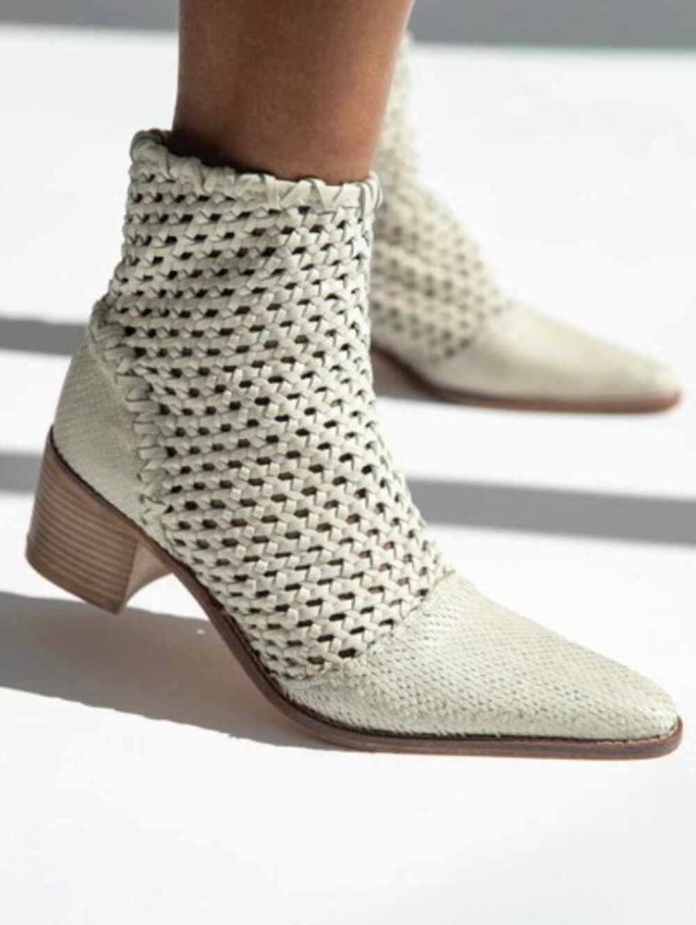 Free People In The Loop Woven Ankle Boots
